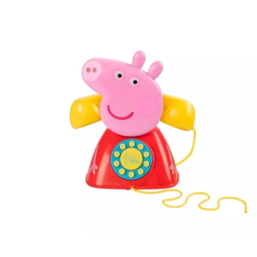 粉紅豬小妹 佩佩造型電話筒-細節圖3