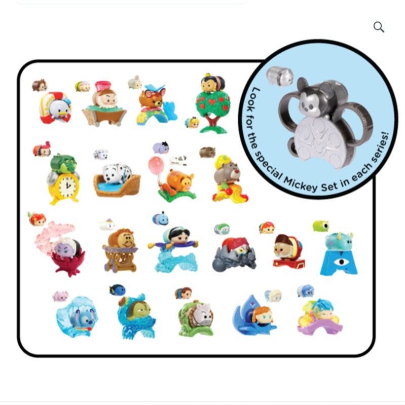 迪士尼 百年慶典 D100-TSUM TSUM 疊疊驚喜包W2-細節圖2