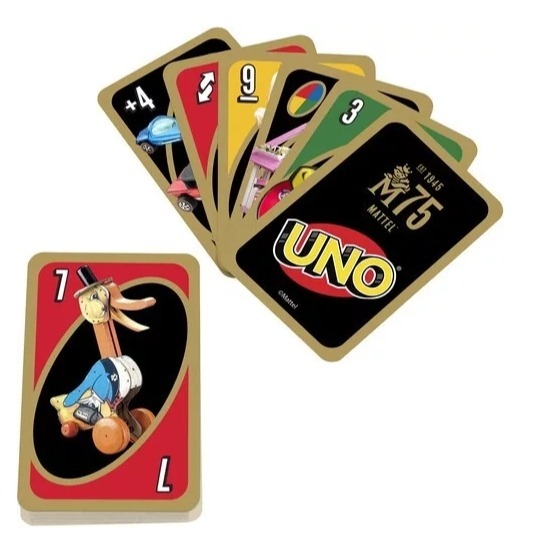 MATTEL UNO 美泰兒 75週年紀念遊戲卡-細節圖2