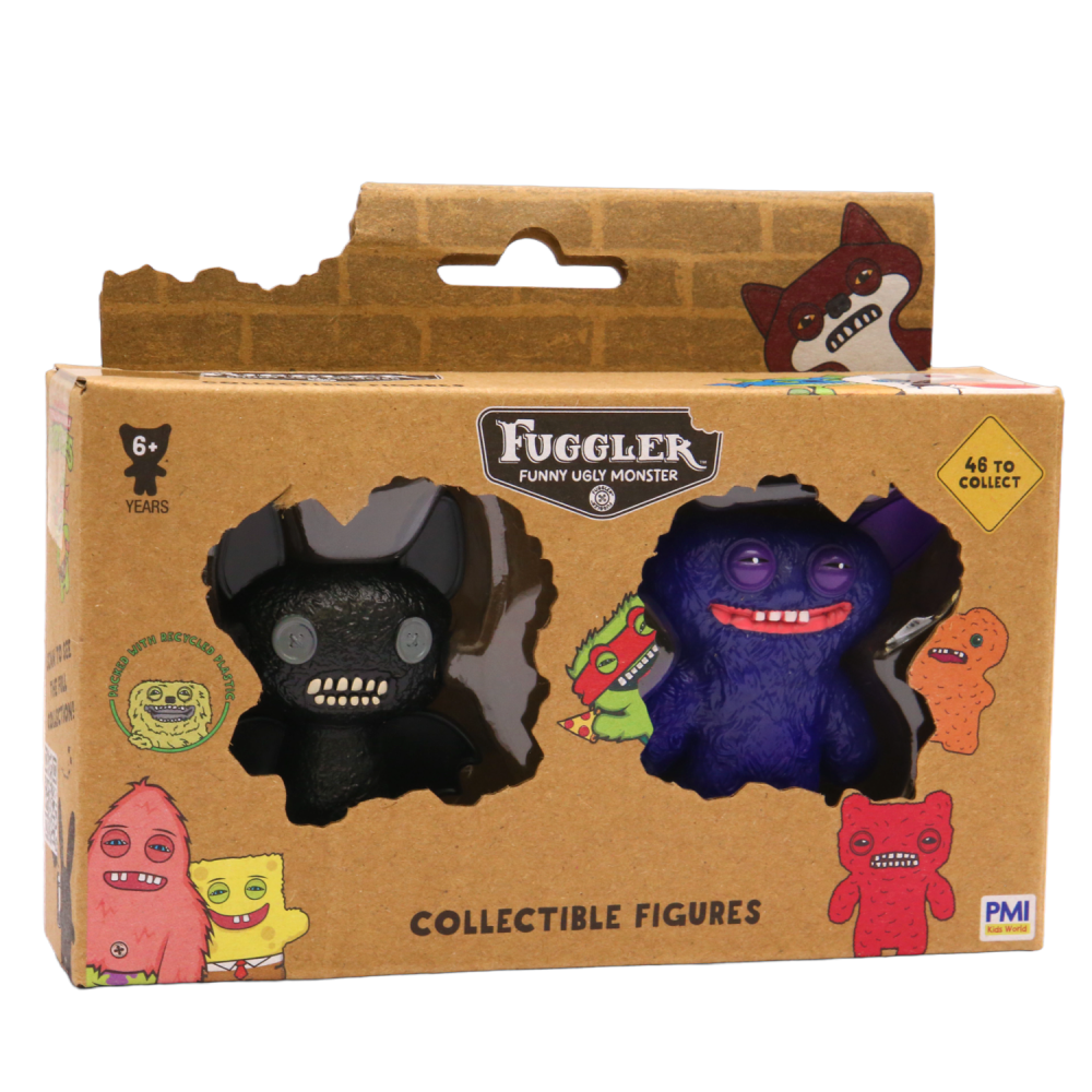 FUGGLER 放克牙寶 公仔  牙勒牙勒系列 S2  2入組 牙齒怪-細節圖2