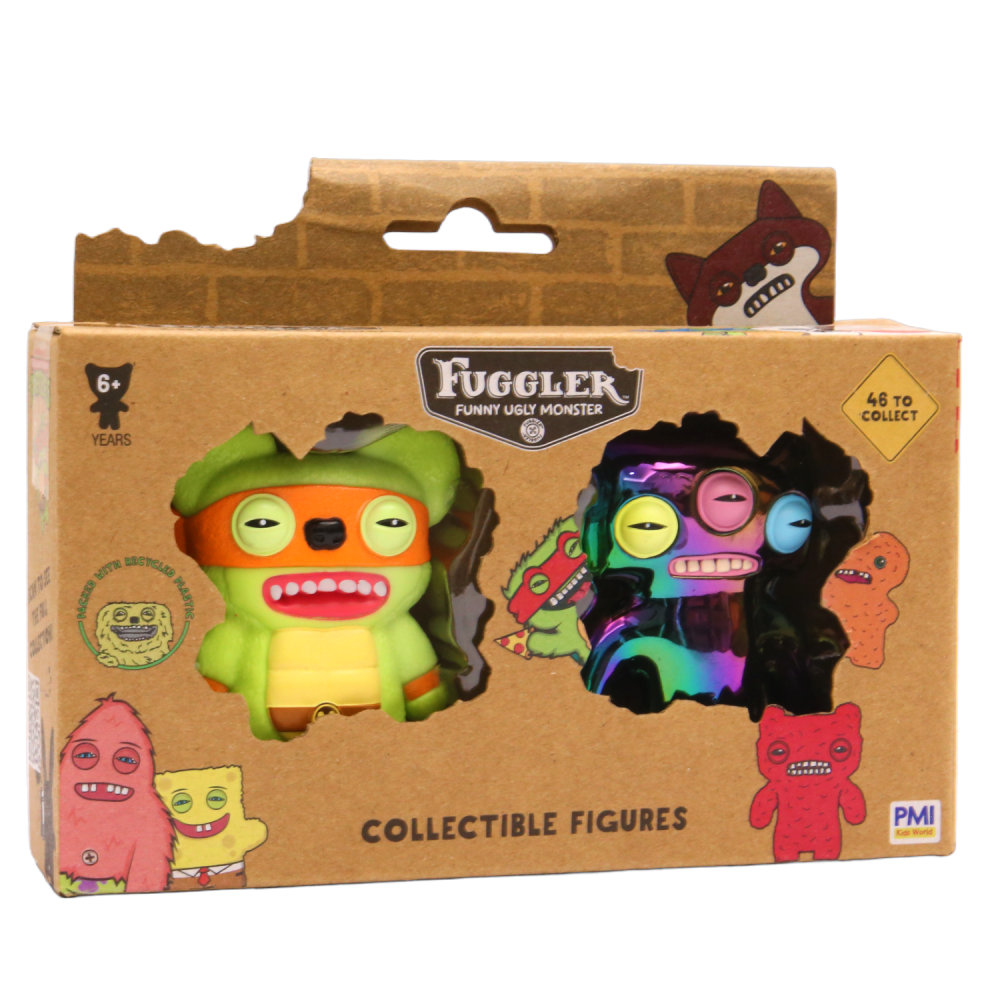 FUGGLER 放克牙寶 公仔  牙勒牙勒系列 S2  2入組 牙齒怪-細節圖6