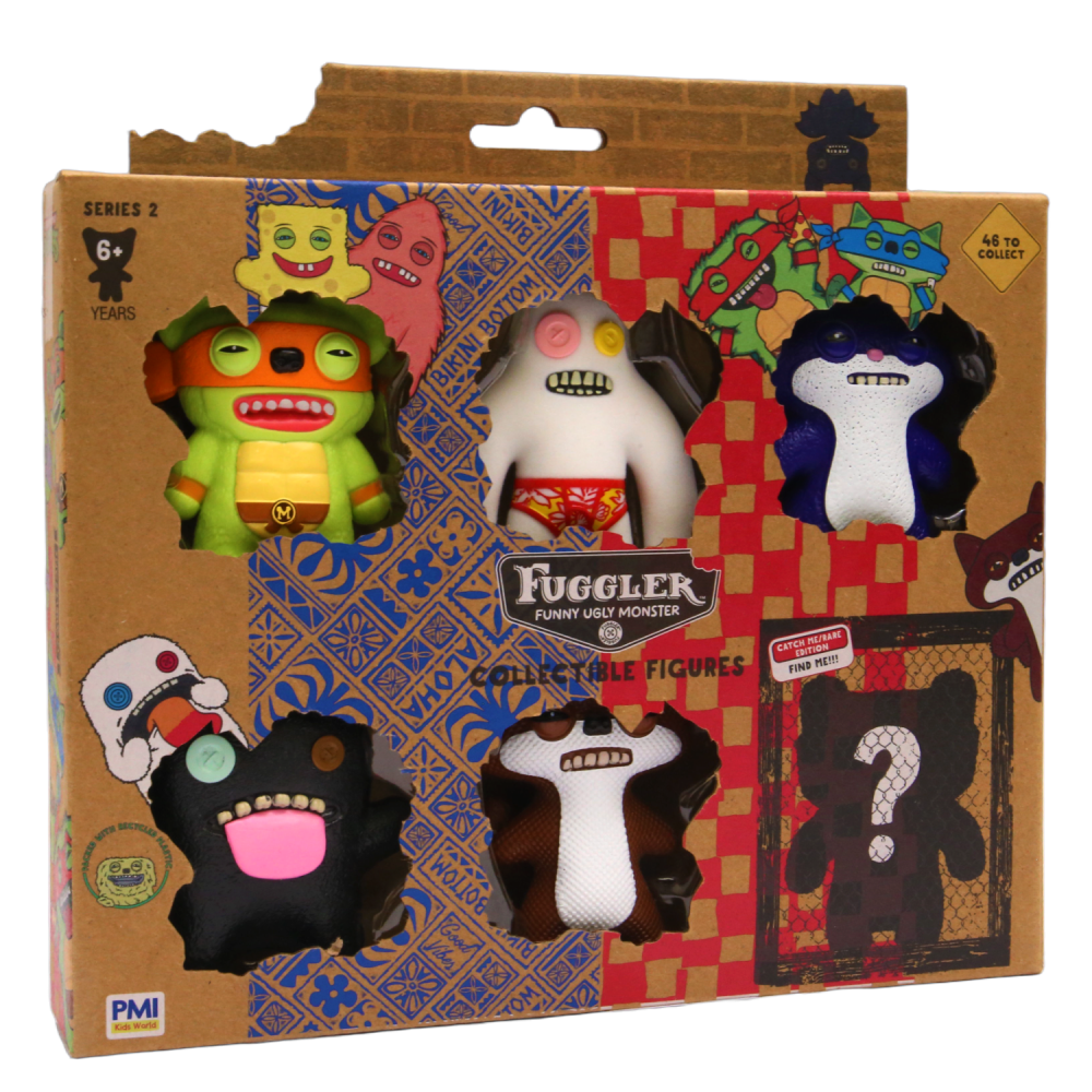 FUGGLER 放克牙寶 公仔  牙勒牙勒系列 S2 6入組 牙齒怪-細節圖3