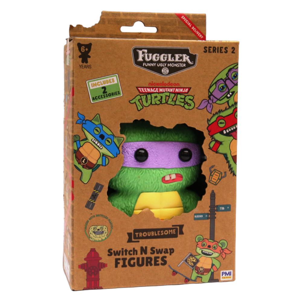 FUGGLER 放克牙寶 公仔  5吋公仔 忍者龜大亂鬥 牙齒怪-細節圖3