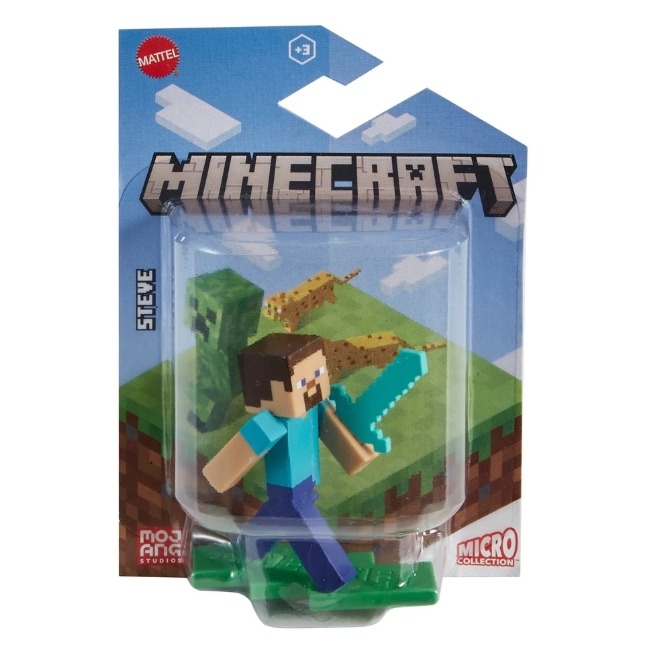 Mattel MINECRAFT 創世神角色 一組5入不重複 麥塊 CP-細節圖4
