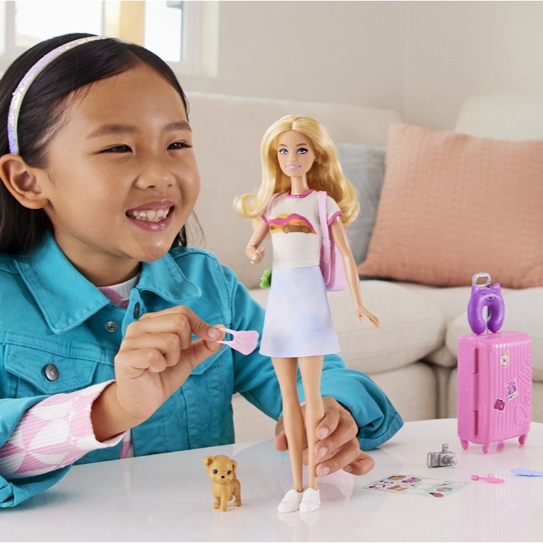 美泰兒 Barbie 芭比 新芭比旅行套裝-細節圖2