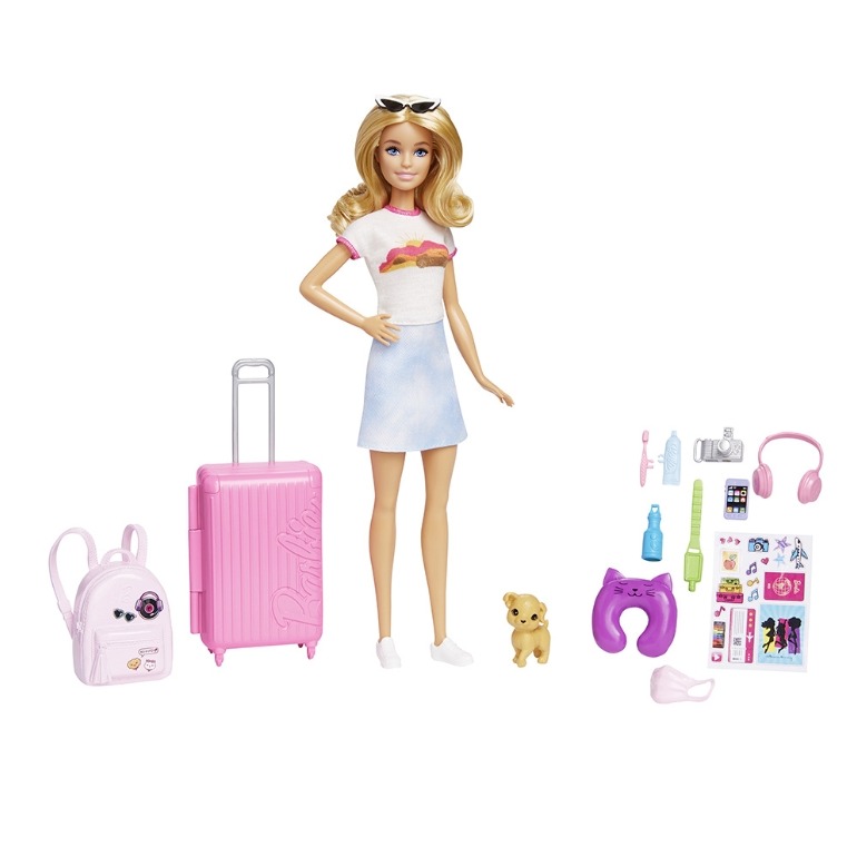 美泰兒 Barbie 芭比 新芭比旅行套裝-細節圖4