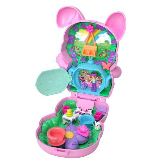 雙11限定 Polly Pocket 口袋波莉 可愛百變百寶盒系列-細節圖3