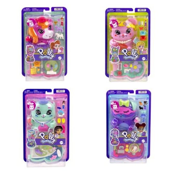 雙11限定 Polly Pocket 口袋波莉 可愛百變百寶盒系列-細節圖5