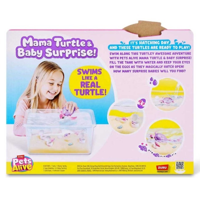 ZURU 彩虹角角兒 海龜親子樂園-細節圖6