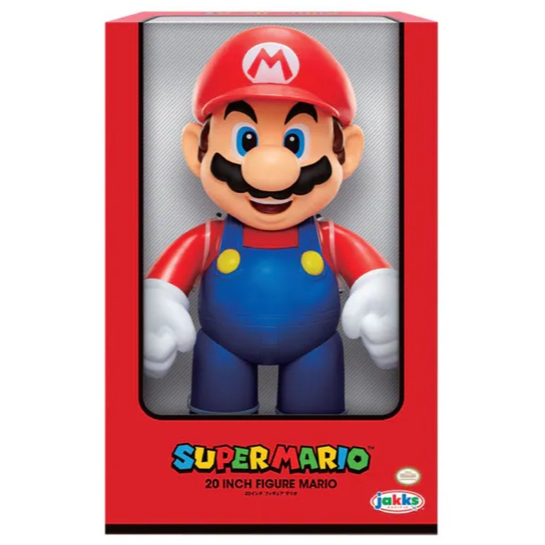 Nintendo 任天堂 瑪利歐 20吋 50公分 超大可動公仔-細節圖2