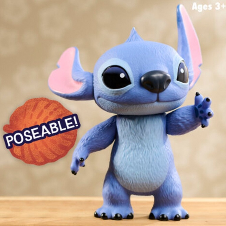 迪士尼 14吋 史迪奇 35公分 可動公仔-細節圖3