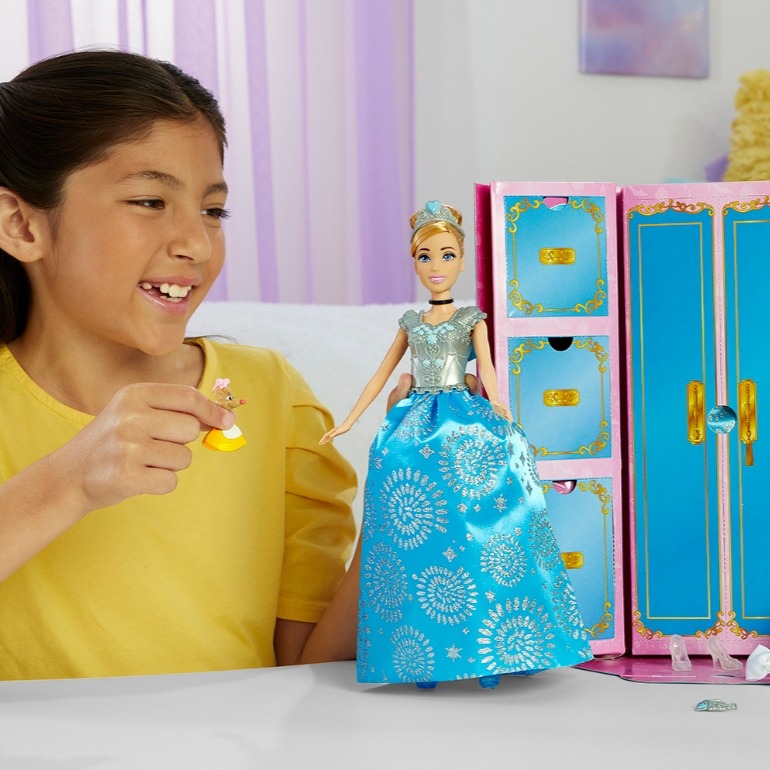 迪士尼公主 灰姑娘造型娃娃驚喜配件系列-細節圖2