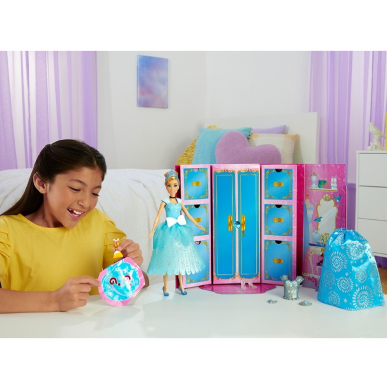 迪士尼公主 灰姑娘造型娃娃驚喜配件系列-細節圖3