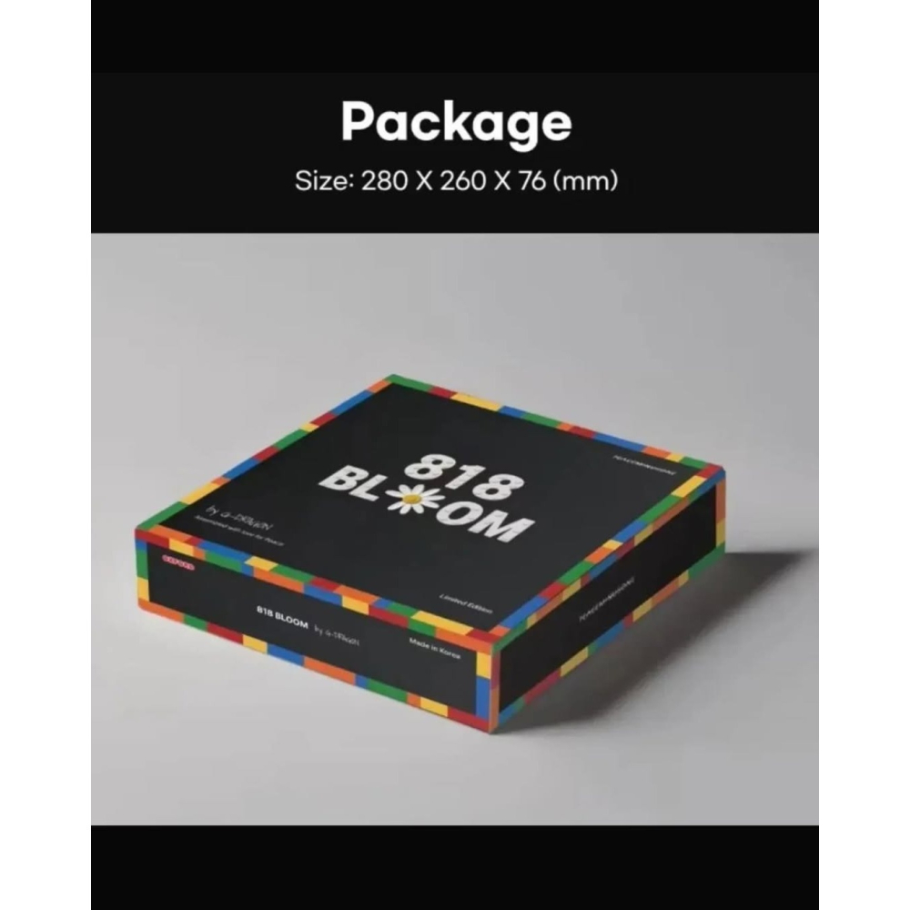 G-DRAGON x OXFORD 小雛菊積木 818 BLOOM GD-細節圖2