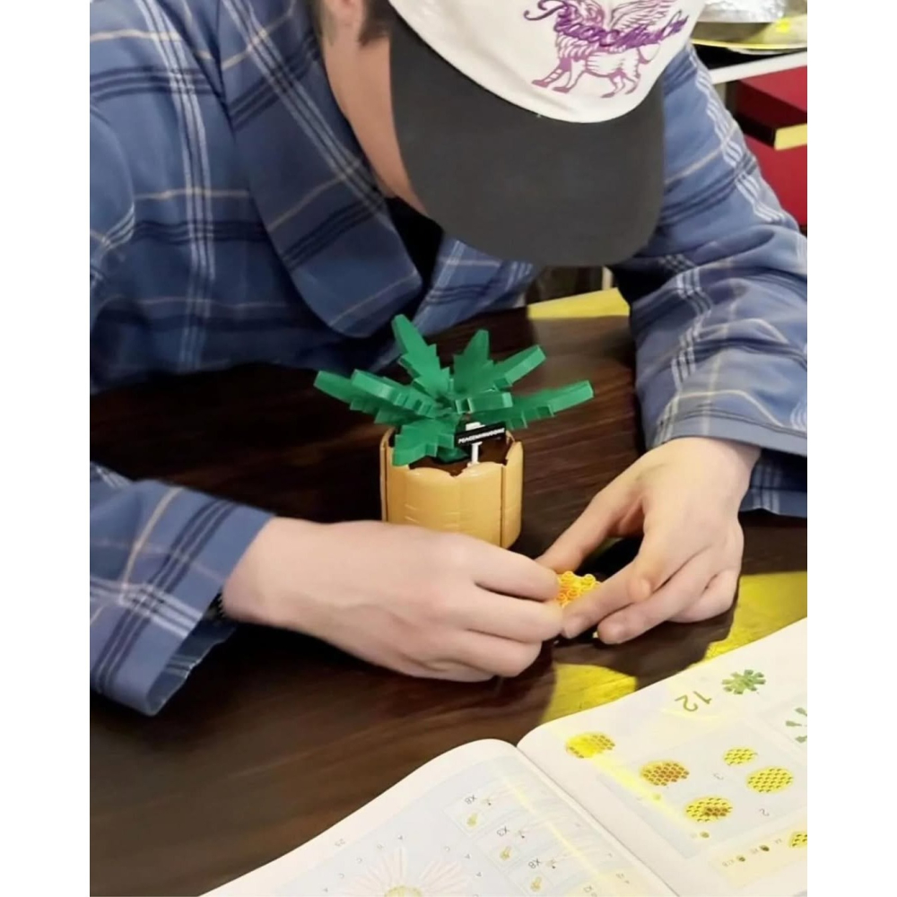 G-DRAGON x OXFORD 小雛菊積木 818 BLOOM GD-細節圖3