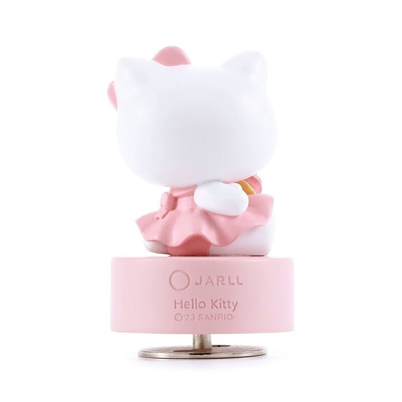 【現貨秒出】JARLL 讚爾藝術 Hello Kitty 愛上玫瑰音樂盒(官方授權) 生日 告白 結婚 紀念日 畢業禮-細節圖3