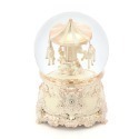 JARLL讚爾藝術  旋轉木馬 水晶球音樂盒(生日情人告白 結婚 聖誕禮物)多款任選-規格圖5