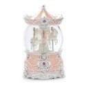 JARLL 讚爾藝術  旋轉木馬(燈光) 水晶球音樂盒 生日 紀念日 告白 結婚禮物 情人節 多款任選-規格圖3