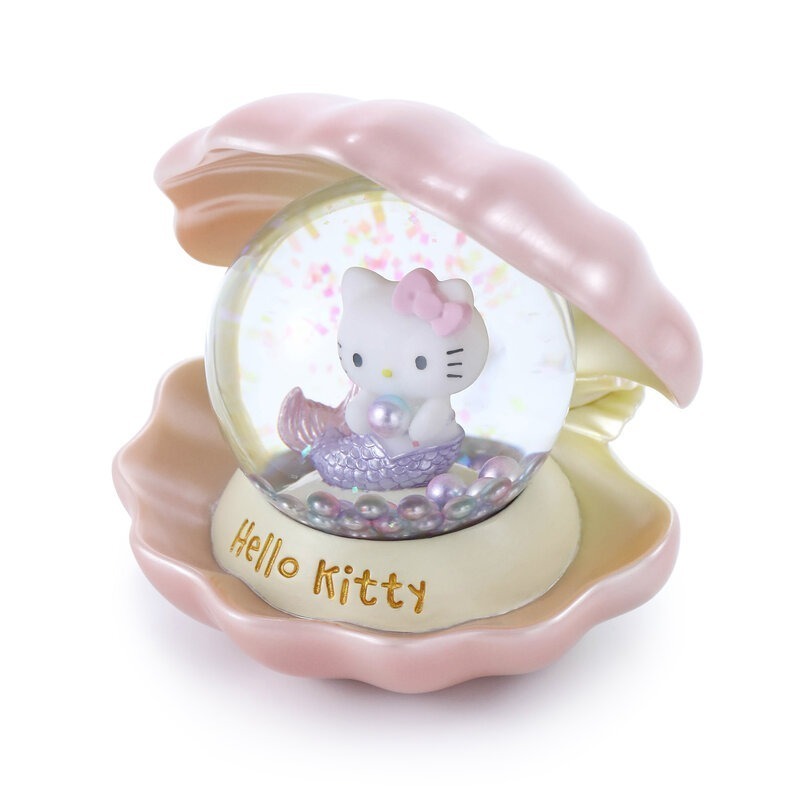 JARLL 讚爾藝術 Hello Kitty 凱蒂貓人魚水晶球(官方授權)生日 紀念日 告白 結婚禮物 情人節-細節圖3
