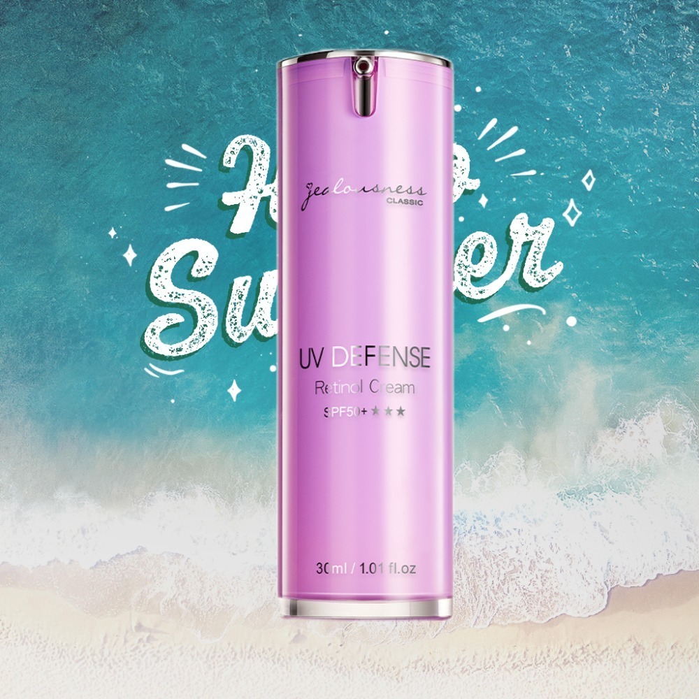 【新包裝】Jealousness 婕洛妮絲 鳶尾花A醇防曬素顏霜SPF50+★★★30ml 多入任選-規格圖4