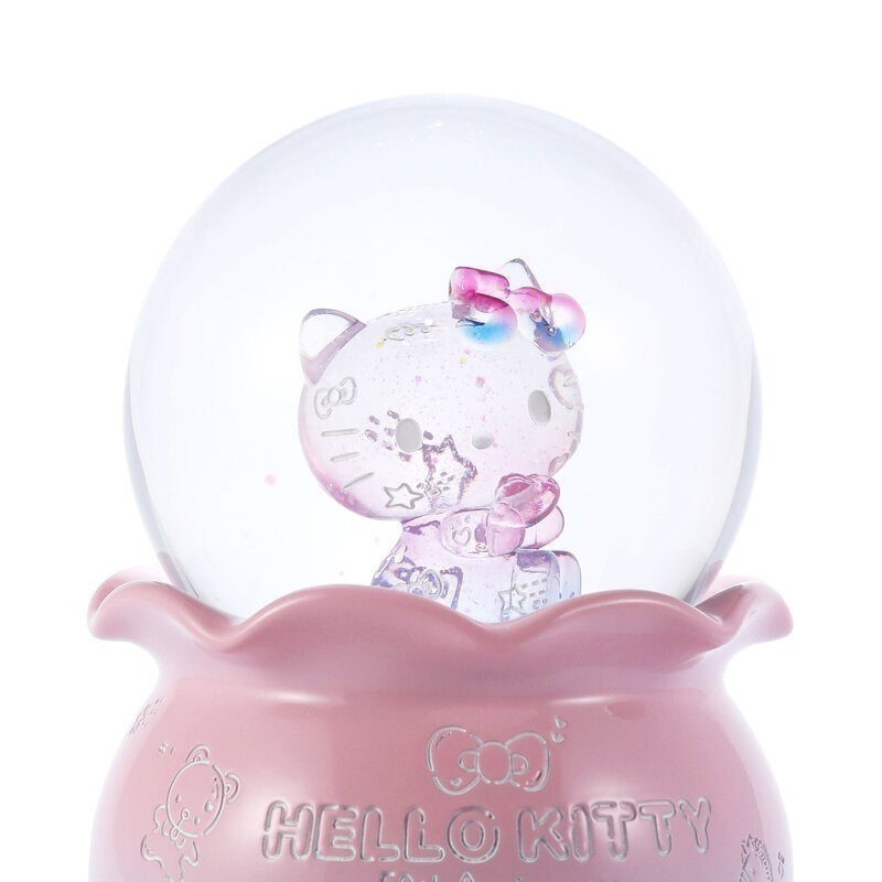 [最後現貨 JARLL 水晶球 ]Hello Kitty 50周年限定收藏 水晶球音樂盒-細節圖4