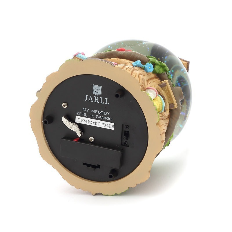 【JARLL 讚爾藝術】&My Melody森林春天音樂派對 水晶球音樂盒 禮物-細節圖5