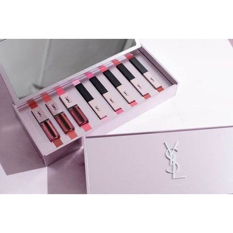 YSL 情挑誘吻星鑽收納禮盒 /YSL 8色獵愛唇彩收納禮盒-規格圖1