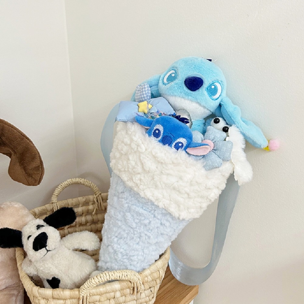 【台灣24H寄出】創意冰淇淋甜筒花束 玩偶花束(告白 生日 兒童節 情人節 發光禮物 交換禮物 畢業禮物)-規格圖3