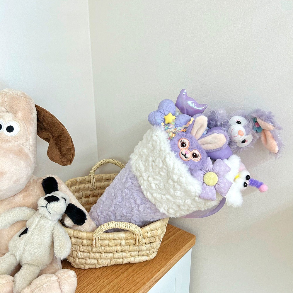 【台灣24H寄出】創意冰淇淋甜筒花束 玩偶花束(告白 生日 兒童節 情人節 發光禮物 交換禮物 畢業禮物)-規格圖3