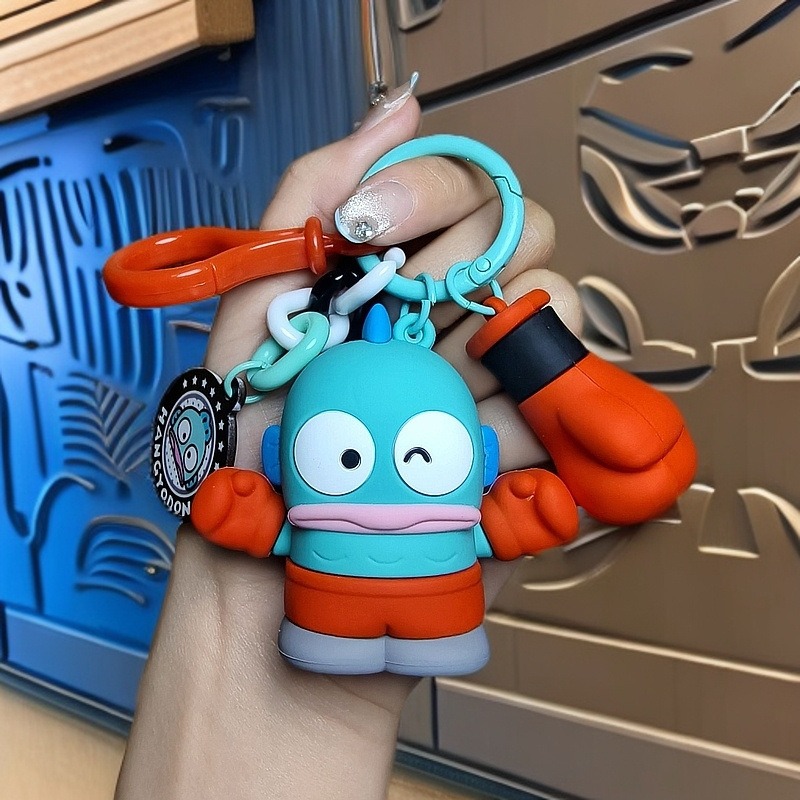 【現貨】可愛 醜魚 人魚漢頓 吊飾 鑰匙圈吊飾 包包吊飾 背包吊飾 送禮 禮物 小禮物 小吊飾 療癒小物-規格圖2
