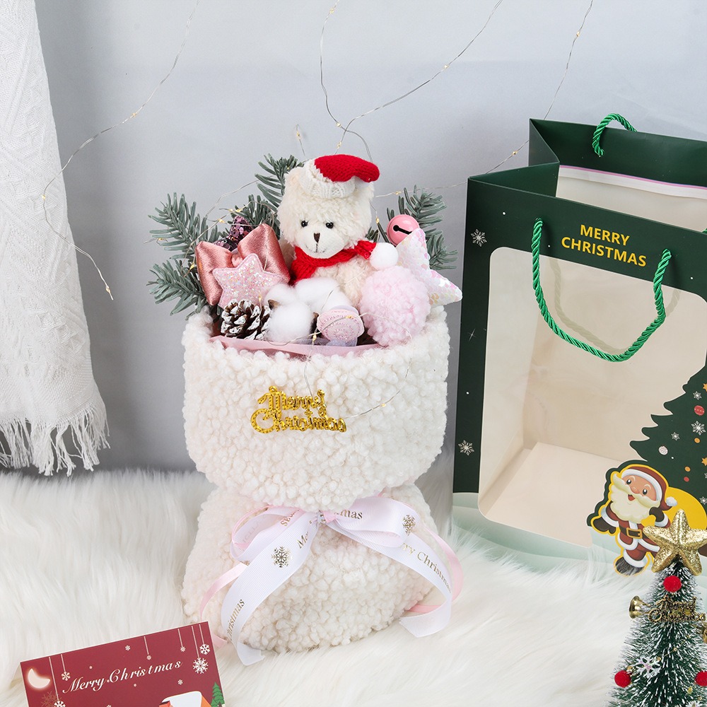 粉色聖誕+燈+提袋