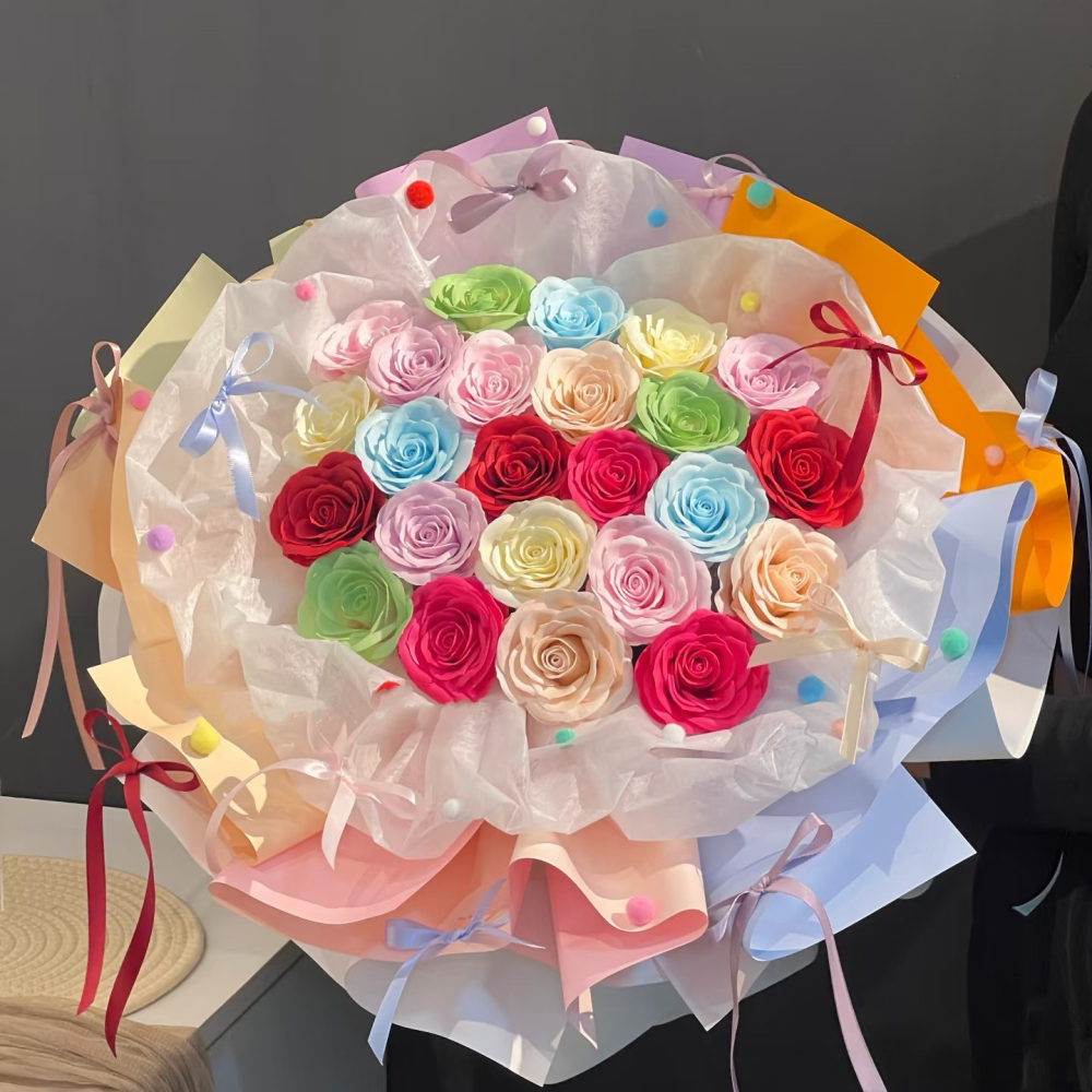 【現貨秒出】玩偶花束 香皂花束 畢業花束(情人節 生日 婚禮 告白 交換禮物 畢業禮物)-細節圖2