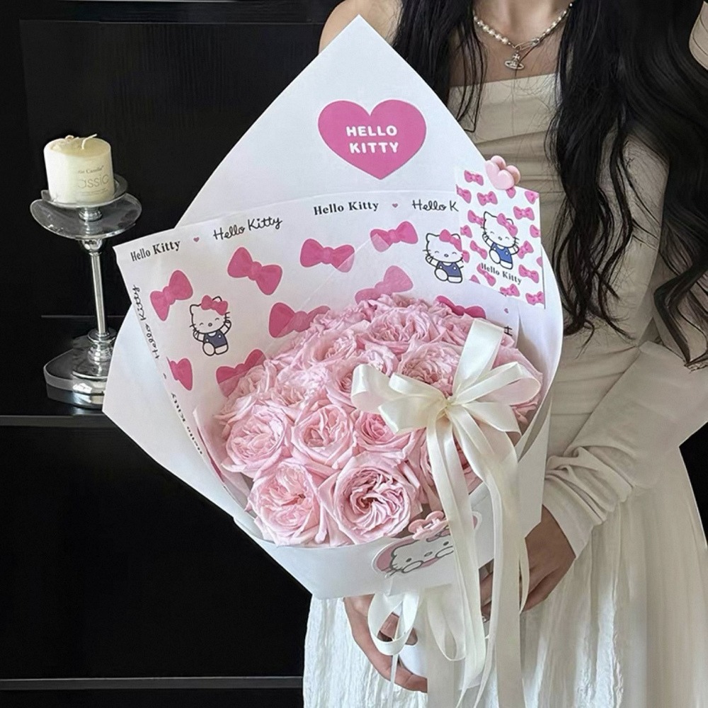 【現貨秒出】多巴胺風花束 網紅花束 多款任選 (情人節 生日 婚禮 告白 交換禮物 畢業禮物)-規格圖2