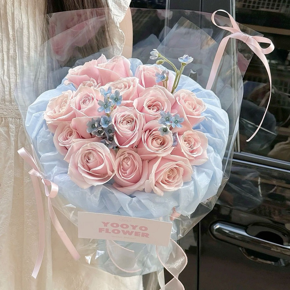 【現貨秒出】多巴胺風花束 網紅花束 多款任選 (情人節 生日 婚禮 告白 交換禮物 畢業禮物)-規格圖2