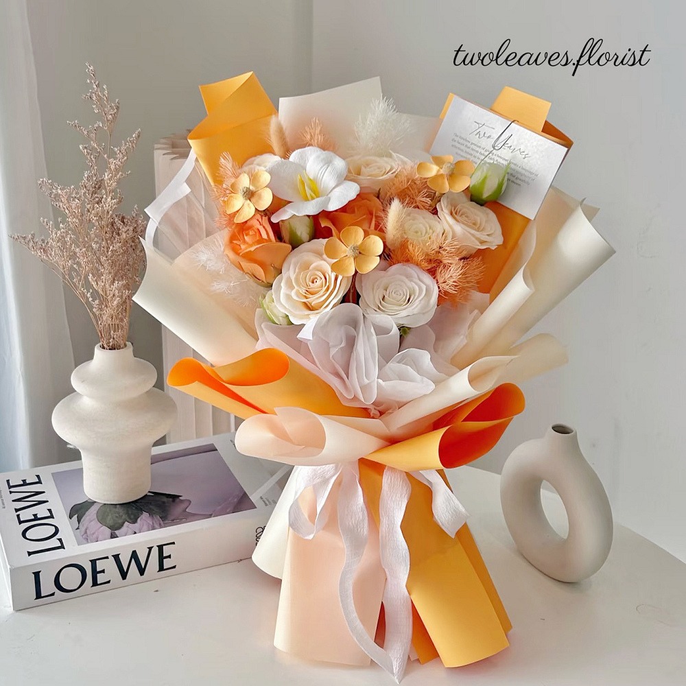 【現貨秒出】多巴胺風花束 網紅花束 多款任選 (情人節 生日 婚禮 告白 交換禮物 畢業禮物)-規格圖2