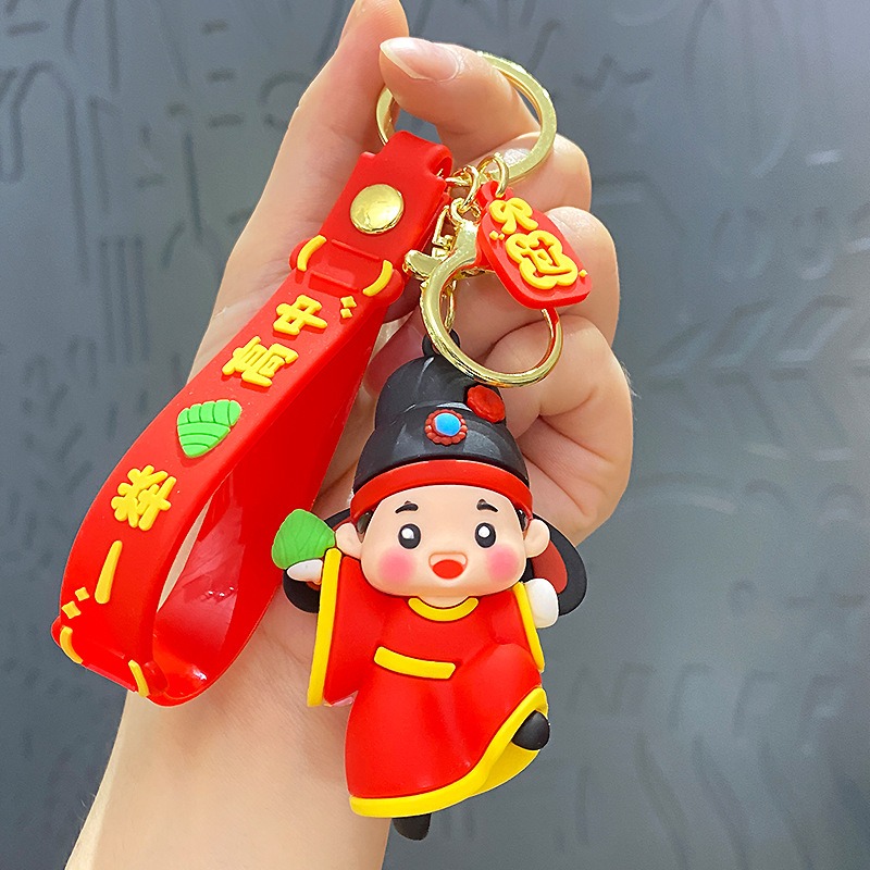 【現貨當天寄出】聖誕 流沙漂流瓶 金榜提名公仔 鑰匙扣 閨蜜情侶配飾包包掛件 舒壓 減壓掛件 交換禮物  畢業禮物-細節圖2