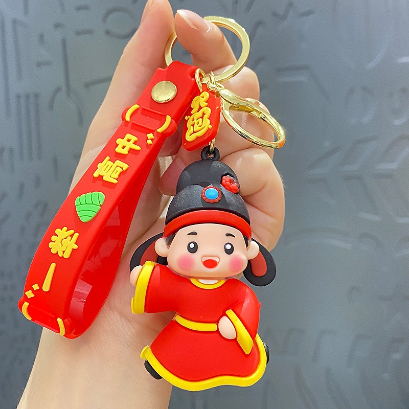【現貨當天寄出】聖誕 流沙漂流瓶 金榜提名公仔 鑰匙扣 閨蜜情侶配飾包包掛件 舒壓 減壓掛件 交換禮物  畢業禮物-規格圖8