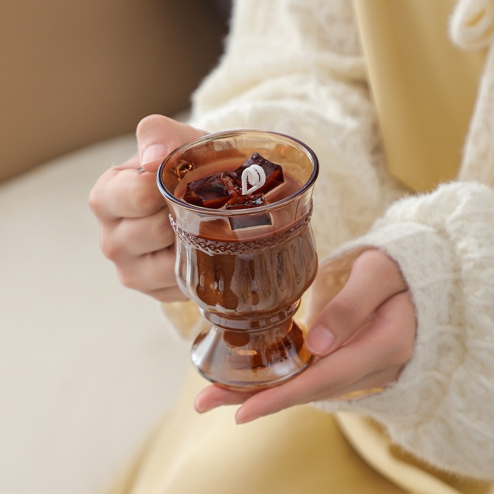 復古香薰蠟燭 咖啡杯香薰蠟燭禮盒 創意手工玻璃杯蠟燭(交換禮物 伴手禮 情人節 生日)-細節圖2