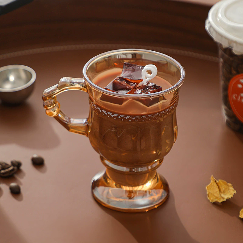 復古香薰蠟燭 咖啡杯香薰蠟燭禮盒 創意手工玻璃杯蠟燭(交換禮物 伴手禮 情人節 生日)-細節圖3