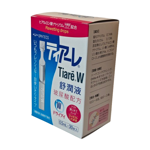 百科霖 隱形眼鏡舒潤液 玻尿酸配方 Tiare W-細節圖2