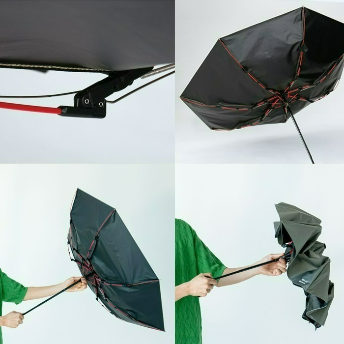 查米✧日本 WPC IZA 一級遮光 防風傘骨 防風傘 摺疊傘 中性 折傘 抗紫外線 抗UV100% 隔熱 陽傘 雨傘-細節圖6