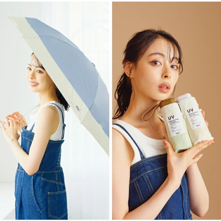 查米✧新色現貨 日本正版 Wpc 100% 遮光 輕巧迷你傘 五折傘 抗紫外線 抗UV 隔熱 雨傘 陽傘 摺疊傘 折傘-細節圖3