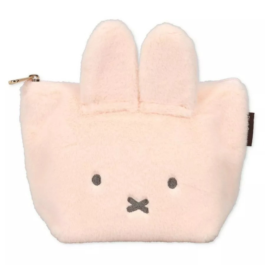 查米✧現貨 日本正版 Miffy 米飛兔 絨毛 化妝包 零錢包 小物收納包 吊飾 米菲 米菲兔 Boris-規格圖10