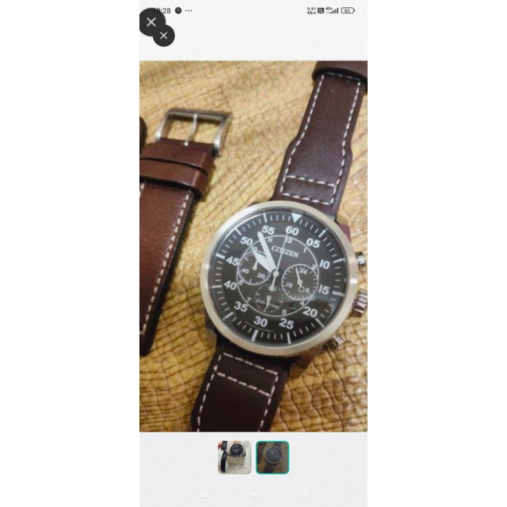 evenlung 專屬 Fossil citizen 光動能 男錶-細節圖2