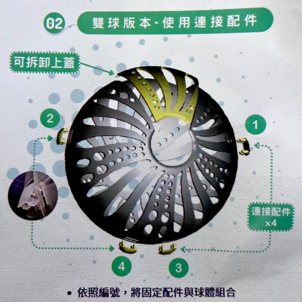 【蕨藝好球V3】雙球/半球  上板神器/鹿角蕨/觀葉植物/水苔/蕨類/亞猴-細節圖8