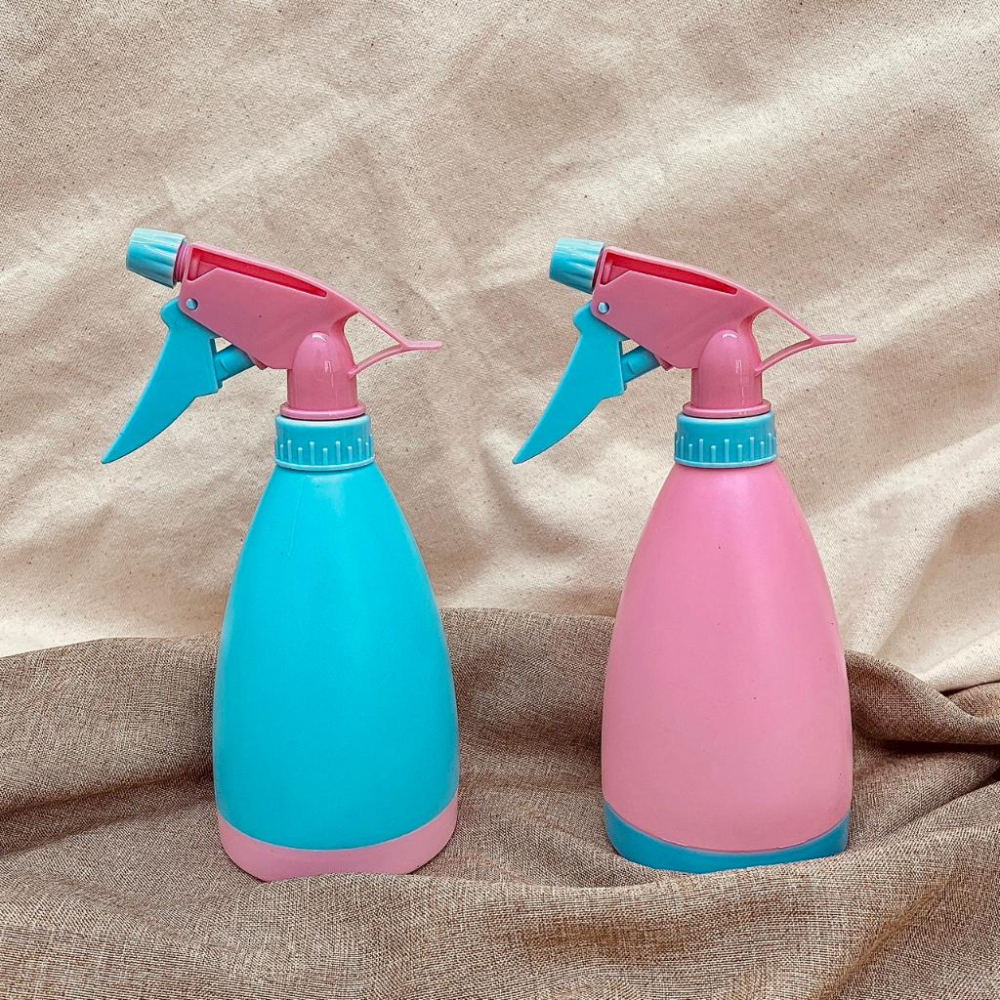 【粉藍噴霧瓶】藍/粉  澆花器/噴水瓶/園藝/家居/介質/鏟子-細節圖6