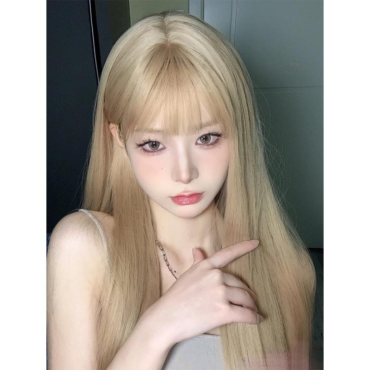 韓味假髮收藏色 早鳥折扣~🏳️‍🌈kawazakiwig 川崎家假髮 60CM⋆ 哈韓髮色逆齡女團長直髮假髮 KZ019-細節圖2