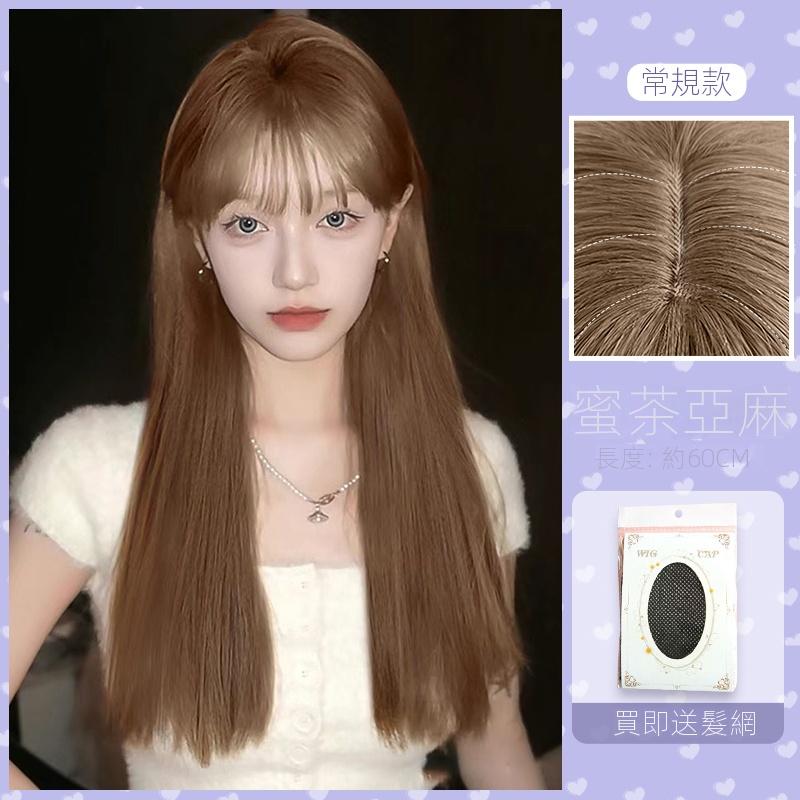 韓味假髮收藏色 早鳥折扣~🏳️‍🌈kawazakiwig 川崎家假髮 60CM⋆ 哈韓髮色逆齡女團長直髮假髮 KZ019-細節圖7