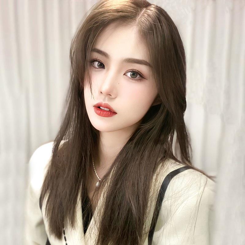 台灣出貨 搖身一變氛圍女神99免運~️‍😚kawazakiwig 川崎家假髮 女團芋灰紫清新女神鎖骨直髮-細節圖4