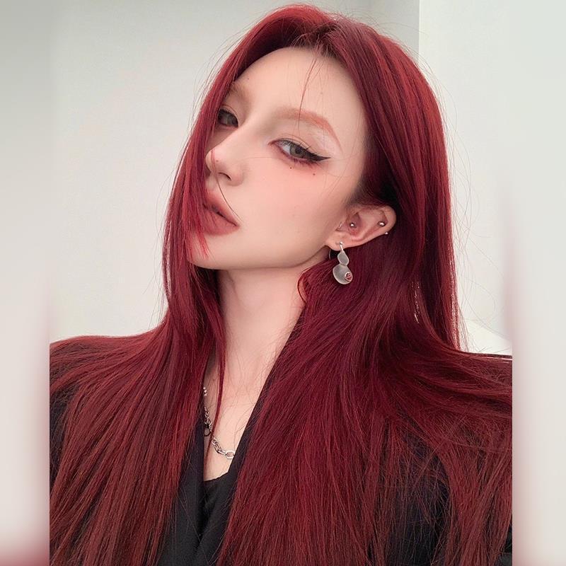 台灣出貨 搖身一變氛圍女神99免運~️‍😚kawazakiwig 川崎家假髮 女團芋灰紫清新女神鎖骨直髮-細節圖6